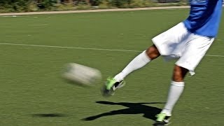 How to Volley a Soccer Ball  Soccer Skills [upl. by Pepin]