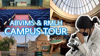 ABVIMS amp Dr RML Hospital Campus Tour  2021 [upl. by Tortosa]