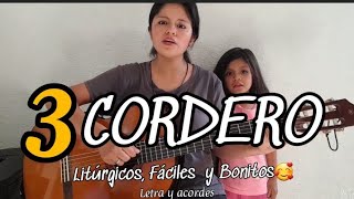 3 CORDERO para la Misa Litúrgicos Fáciles y Bonitos🥰 [upl. by Nnyletak]