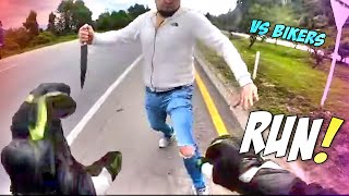 BEST OF ROAD RAGE  Angry People VS Bikers  Best Motorcycle Road Rage 2024 [upl. by Quentin]