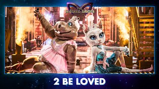 Hippo amp Miss Poes  2 Be Loved  The Masked Singer  seizoen 3  VTM [upl. by Nyladnohr570]