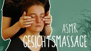 ASMR  Super sanfte Gesichtsbehandlung mit Musik sanfte Stimme [upl. by Kenley]