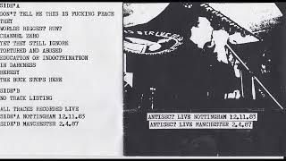 Antisect UK Live  Vale social club Nottingham UK November 12th 1983 Reup new Rip [upl. by Eolande940]