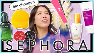 Our MUST TRY Skincare Picks for Sephora Skincare Sale 2022 😍 [upl. by Nuahsal]