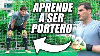 IKER CASILLAS nos enseña a ser el MEJOR PORTERO [upl. by Michey]