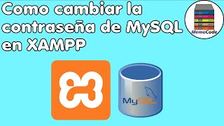 Como cambiar la contraseña de MySQL en XAMPP [upl. by Akimyt342]