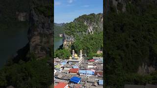 Beautiful Azan azan adhan Muslim Thailand panyee island masjid mosque beautifulplace [upl. by Akessej382]