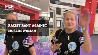 Muslim woman targeted by racist tirade in Florida supermarket [upl. by Iorio]