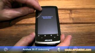 Archos 35 IT Unboxing [upl. by Airrat]