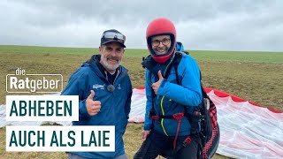 Gleitschirmfliegen auf der Wasserkuppe  die Ratgeber [upl. by Loggins]