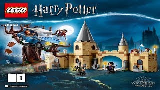 LEGO instructions  Harry Potter ™  75953  Hogwarts Whomping Willow Book 1 [upl. by Eugirne748]