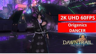 FFXIV Dawntrail Origenics DANCER GAMEPLAY 69 2kMAX PRESET [upl. by Aerdnaed]