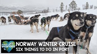 Norway Winter Cruise Six Things To Do In Port [upl. by Pernick]