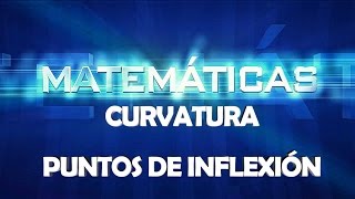 CONCAVIDAD y CONVEXIDAD Puntos de inflexión Curvatura [upl. by Egief663]