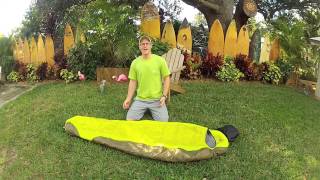 HikingCamping 101 How to Pack a Sleeping Bag [upl. by Isabel]