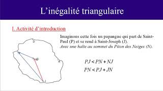 Inégalité triangulaire 5ème [upl. by Ettessil972]