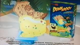 SpongeBob Squarepants Dunkaroos Commercial [upl. by Nicholle]