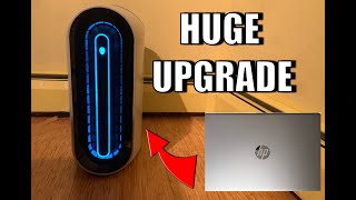 Upgrading from A Budget Laptop To The Alienware Aurora R11 Gaming PC [upl. by Bradleigh]