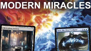 BALANCE THESE COUNTERS Modern Azorius Surveil Miracles Counterbalance Terminus Aspiringspike MTG [upl. by Ynabe]