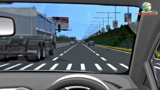 Road safety animation Safe from Rash Driving [upl. by Roderic]