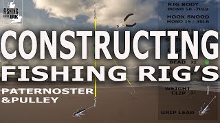 PATERNOSTER RIG and PULLEY RIG for Beginners [upl. by Aicat113]