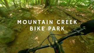 Mountain Creek Bike Park  Black and Green Jump Trails  4K [upl. by Bevin471]