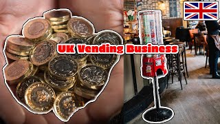 Collecting Money From My 4 UK Vending Machines in 2024 [upl. by Devan]