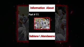 History Of Sabians Religious Group Of Iraq Part 11 facts islam [upl. by Naesad934]