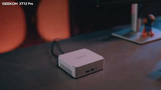 Productivité inégalée  le mini PC GEEKOM XT12 Pro [upl. by Sladen]