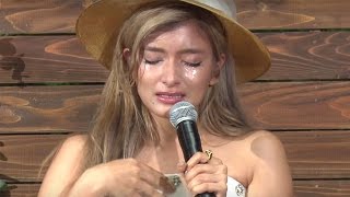 ローラ、号泣！ファンクラブ開設に「お返ししたかった」 Rola [upl. by Domingo137]