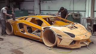 Man Builds Amazing LAMBORGHINI From Scratch in 10 Months  Start to Finish by haisupercar [upl. by Aileda]