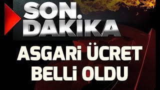 Son dakika 2019 Asgari ücret belli oldu Asgari ücret ne kadar oldu  A Haber [upl. by Canute]