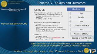 LONGTERM IMPACT OF SLEEVE GASTRECTOMY AND ROUXENY GASTRIC BYPASS [upl. by Etnuhs]