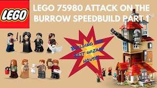 LEGO ATTACK ON THE BURROW 75980 SPEEDBUILD PART 1 [upl. by Hanny729]