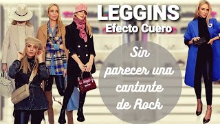 LEGGINS NEGROS 10 LOOKS para llevarlos en tu día a día con ESTILAZO Tu Asesora de Imagen y Moda [upl. by Ahsaekal]