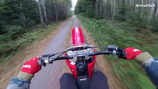 Honda CR85cc 2Stroke  Little Screamer Trails amp Braaps GoPro [upl. by Rogerson]