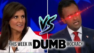 This Week in DUMBmocracy NO ONE WAS SAFE Vivek Ramaswamy Came for EVERYONE At GOP Debate [upl. by Aisayn]