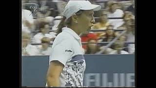 1999 US Open First Round Spirlea vs Coetzer [upl. by Thema]