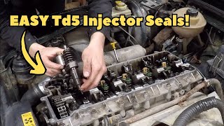 Td5 Injector Seals  Uncovering A BIG Problem [upl. by Anilecram]