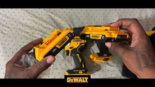 GETTING MY NEW DRILL SET FROM DEWALT [upl. by Egide198]