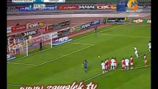 Zamalek Goal against Telecom Egypt Week 19 Zamalektv [upl. by Atahs]