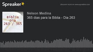 365 dias para la Biblia  Dia 263 [upl. by Savvas]