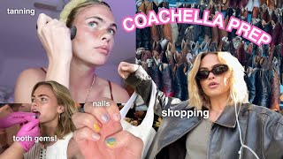 everything I did to prepare for COACHELLA vlog [upl. by Tod733]