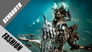 Warframe  Fashion Frame  Sevagoth  Phantom of the Sunken Sea [upl. by Enibas321]