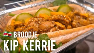 🇸🇷 Surinaamse Broodje Kip kerrie recept hoe maak je KipkerrieSurinamese chicken curry [upl. by Annola26]