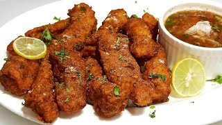 Fish Pakora Recipe  मछली के पकोड़े  Crispy Fish Pakoda Chef Ashok [upl. by Luoar615]