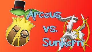 250 SUB SPECIAL  Arceus vs Sunkern Battle against Hopcat [upl. by Tymothy]