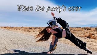 when the partys over  Billie Eilish  Larsen Thompson [upl. by Zednanreh298]