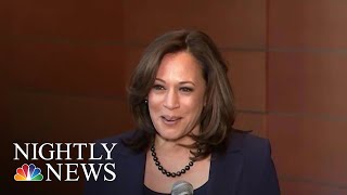 Senator Kamala Harris Announces Presidential Run  NBC Nightly News [upl. by Geminian]