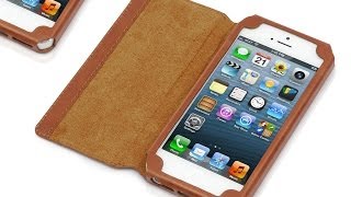 KAVAJ Ledertasche  Case quotDallasquot iPhone 5 amp 5S [upl. by Wallraff727]